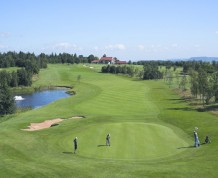 View over Thornbury Golf Centre