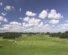 View over Thornbury Golf Centre