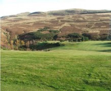 View over Torphin Hill Golf Club