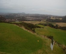 View over Torphin Hill Golf Club