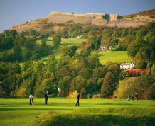 View over Vale of Llangollen Golf Club