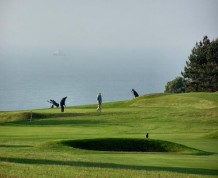 View over Walmer & Kingsdown Golf Club