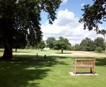 View over Weston Park Golf Club