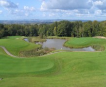 View over Woodbury Park Hotel and Golf Club