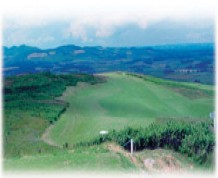 View over Wooler Golf Club