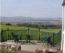 View over Wooler Golf Club